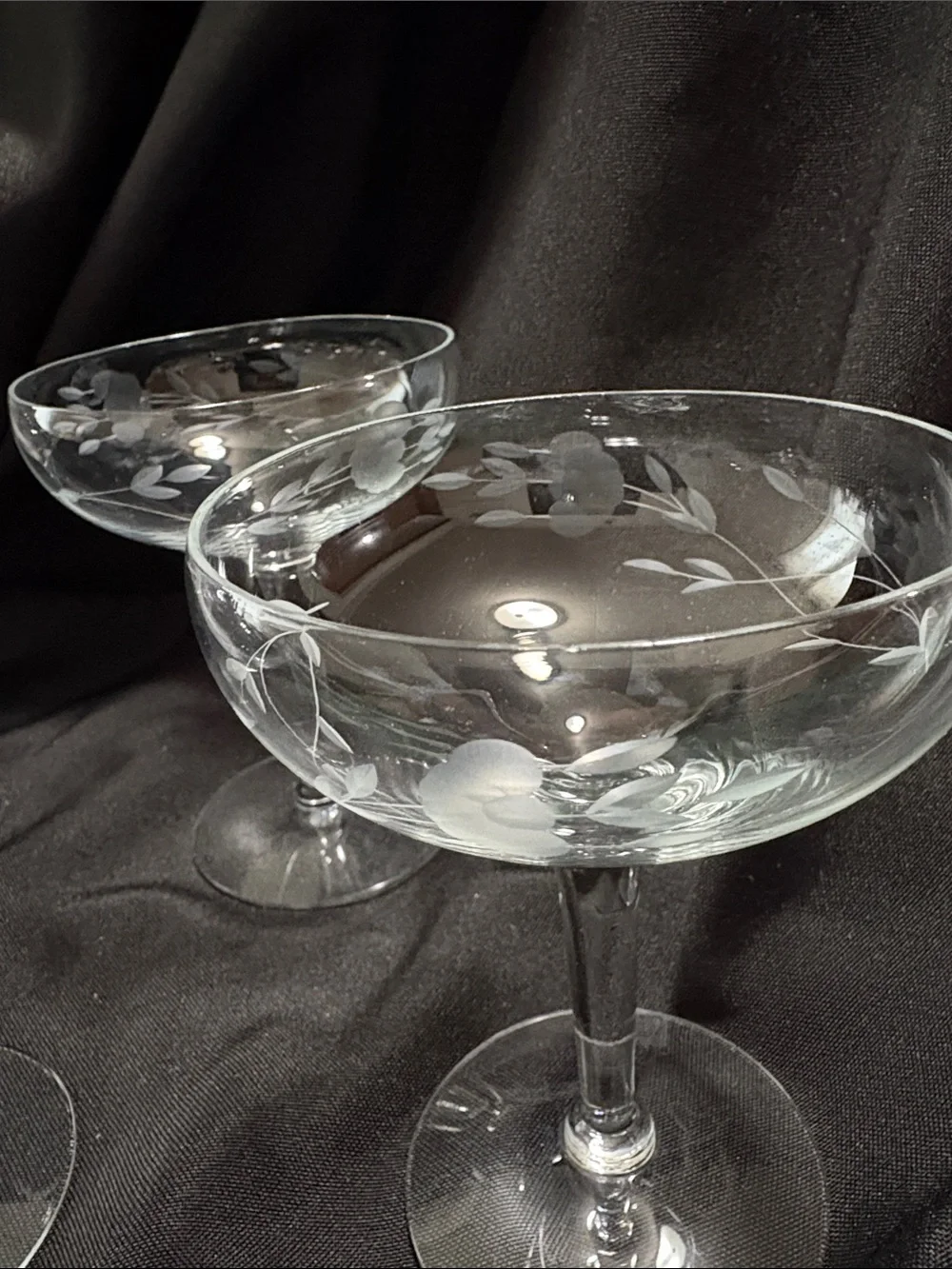 Princess House set etched